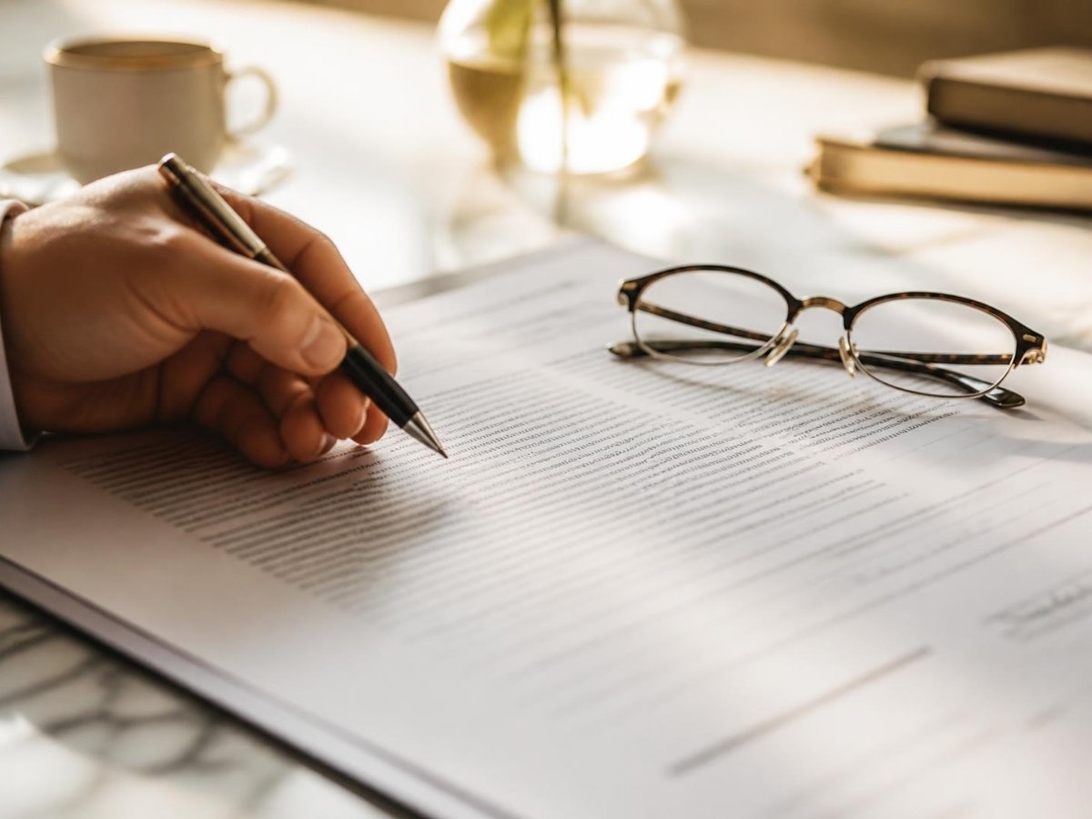 Reviewing a commercial contract